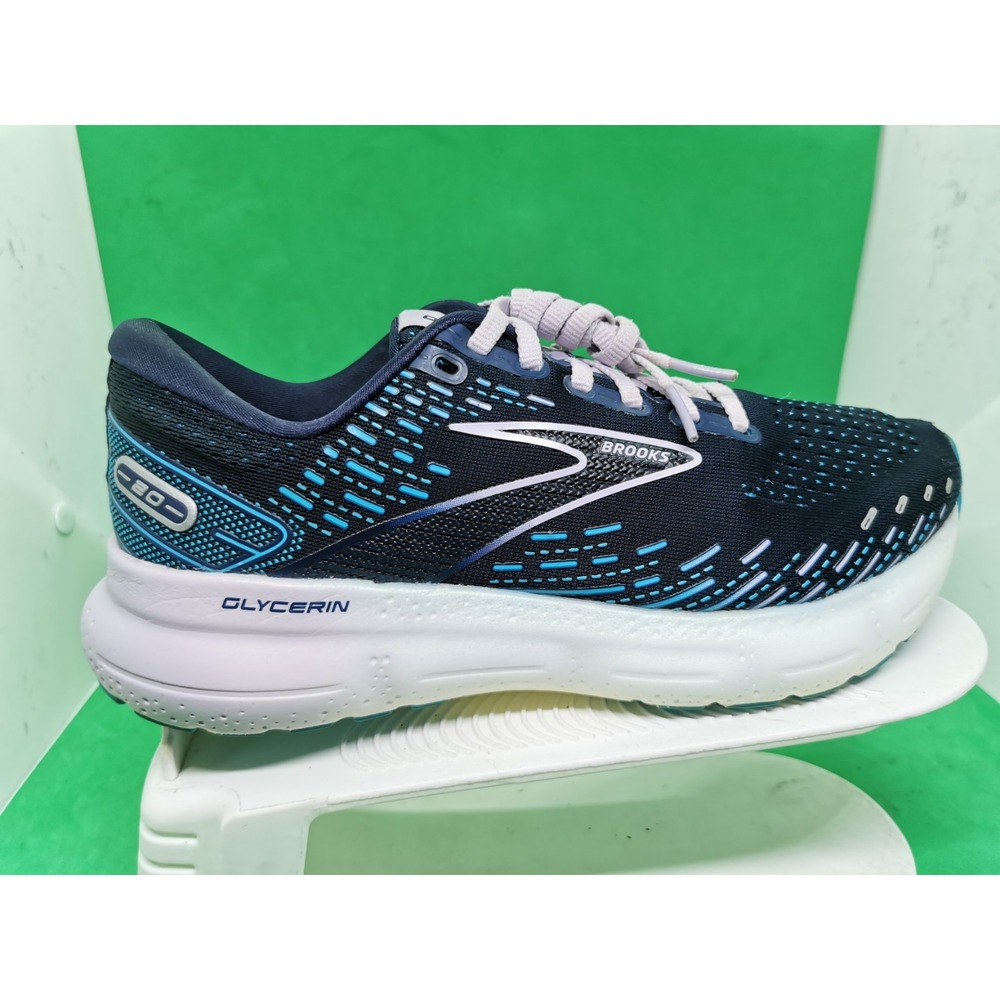 Brooks Glycerin Women's Shoes - Dark Blue and Teal - Picture 5 of 16